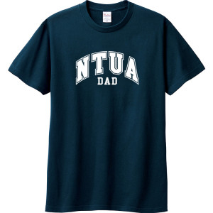 【我們這一家】NTUA臺藝大爸爸短T_深藍